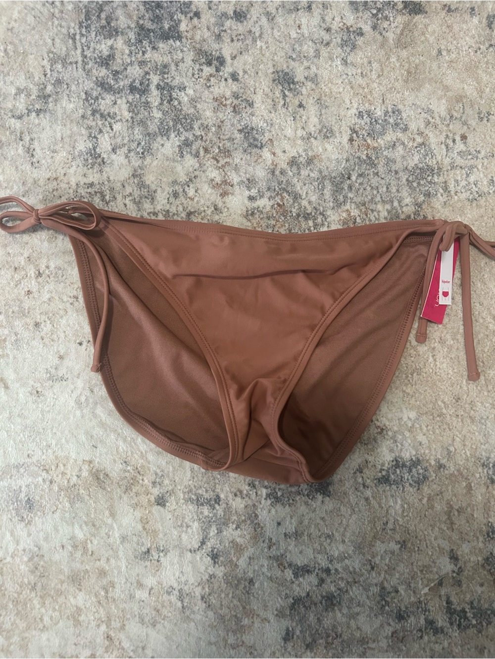 Target Brown Tie-Side Bikini Bottom